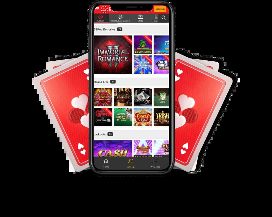 32red Casino UK Mobile